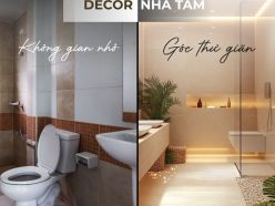 Mẹo Decor Phòng Vệ Sinh Biến Phòng Tắm Nhàm Chán Thành Không Gian Tươi Mới