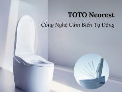 TOTO Neorest Và Sự Khác Biệt Đến Từ Công Nghệ Cảm Biến Tự Động