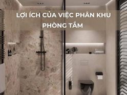 Lợi Ích Của Việc Phân Khu Phòng Tắm