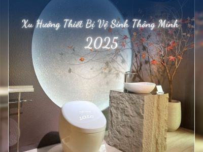 Xu Hướng Thiết Bị Vệ Sinh Thông Minh 2025
