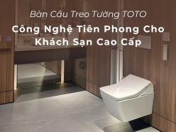 bàn cầu treo tường TOTO,