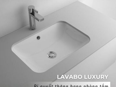 Cách Thăng Hạng Phòng Tắm Với Lavabo Luxury Đến Từ TOTO