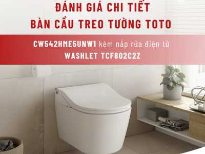bàn cầu treo tường TOTO CW542HME5UNW1