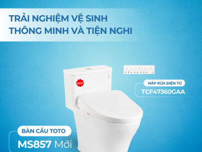 bàn cầu toto, nắp rửa điện tử, washlet,