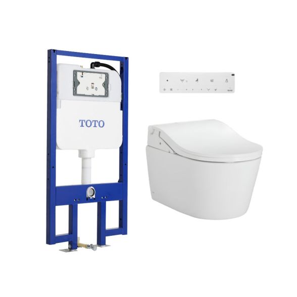 Bàn cầu treo tường TOTO CW542EME5UMW/TCF802ECZ#MW/WH172AAT dòng RW