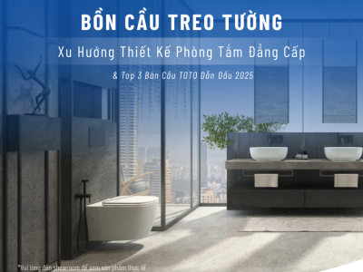 Bồn cầu treo tường