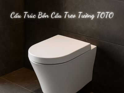 Cấu Trúc Bồn Cầu Treo Tường TOTO: Bí Mật Đằng Sau Khả Năng Chịu Tải 300kg
