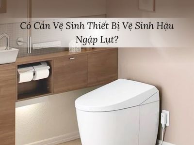 Có Cần Vệ Sinh Thiết Bị Vệ Sinh Hậu Ngập Lụt?