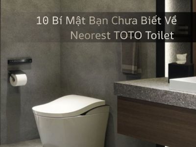 10 Bí Mật Bạn Chưa Biết Về Neorest TOTO Toilet