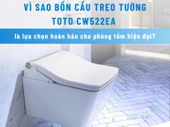 bồn cầu treo tường TOTO CW522EA