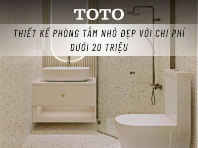 Thiết kế phòng tắm nhỏ